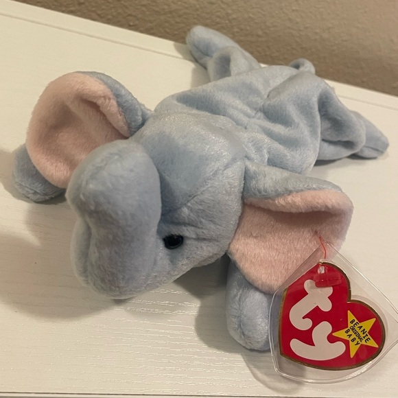 Ty Beanie Babies - Peanut the Elephant - Picture 1 of 4